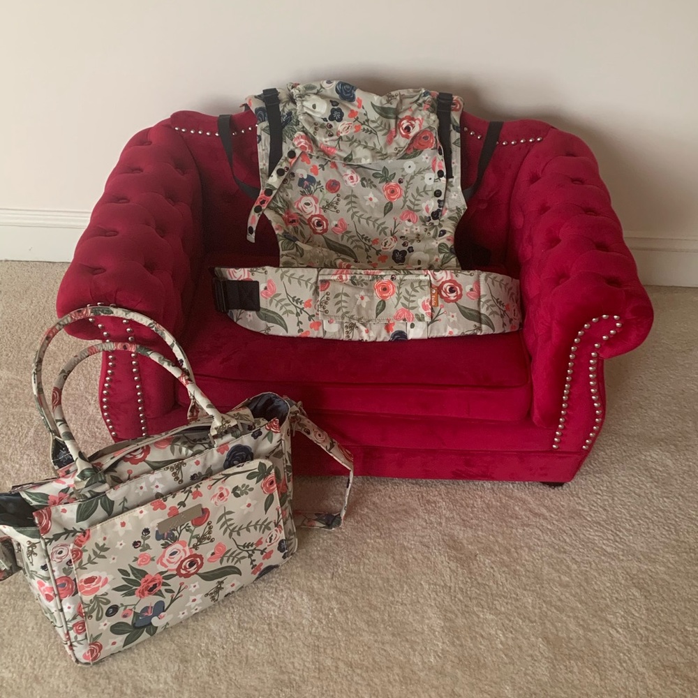 Rosey Posey FTG Tula / Jujube diaper bag